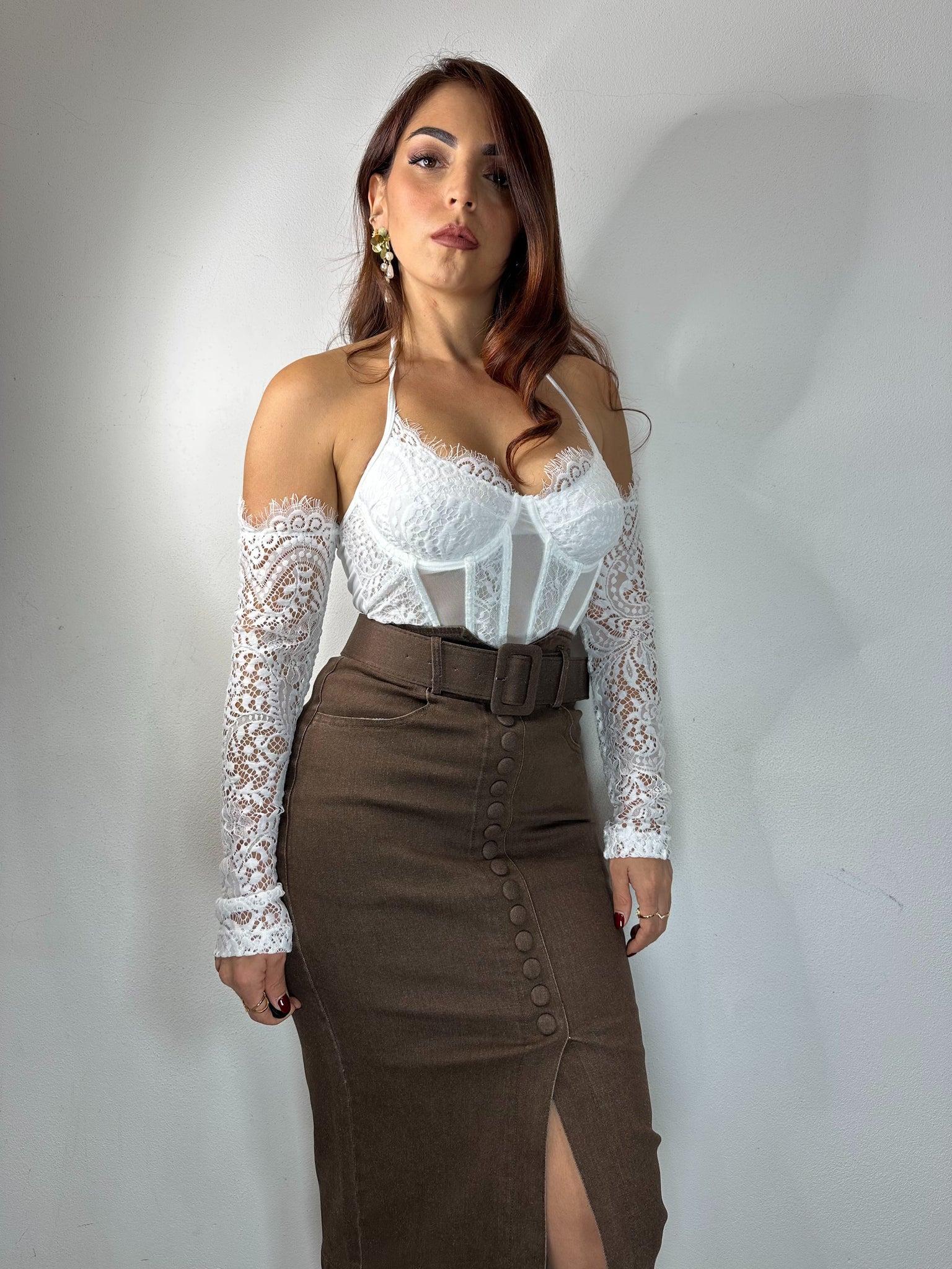 CORSETTO AMELIA BIANCO