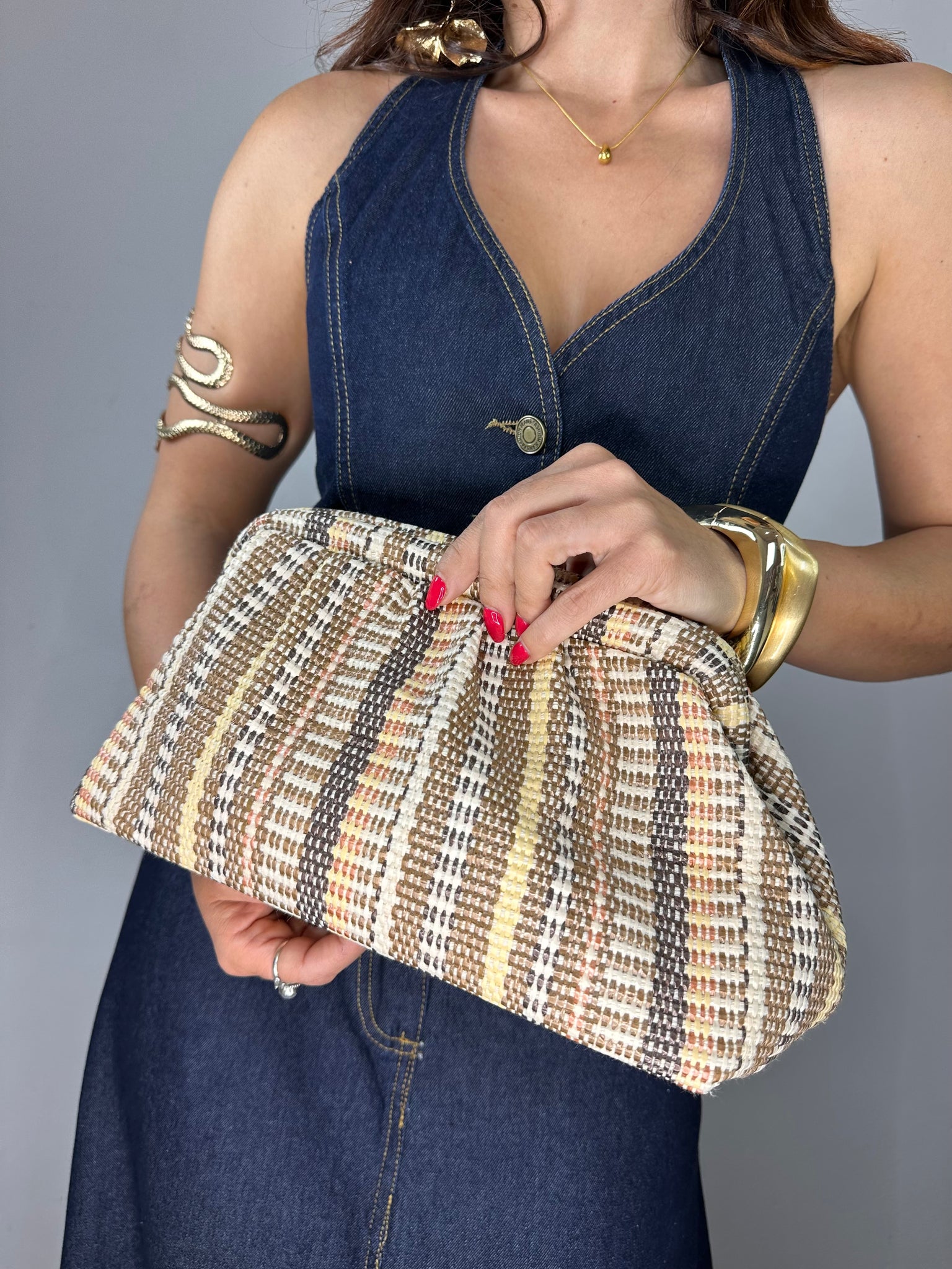 BORSA CLUTCH ETNICA
