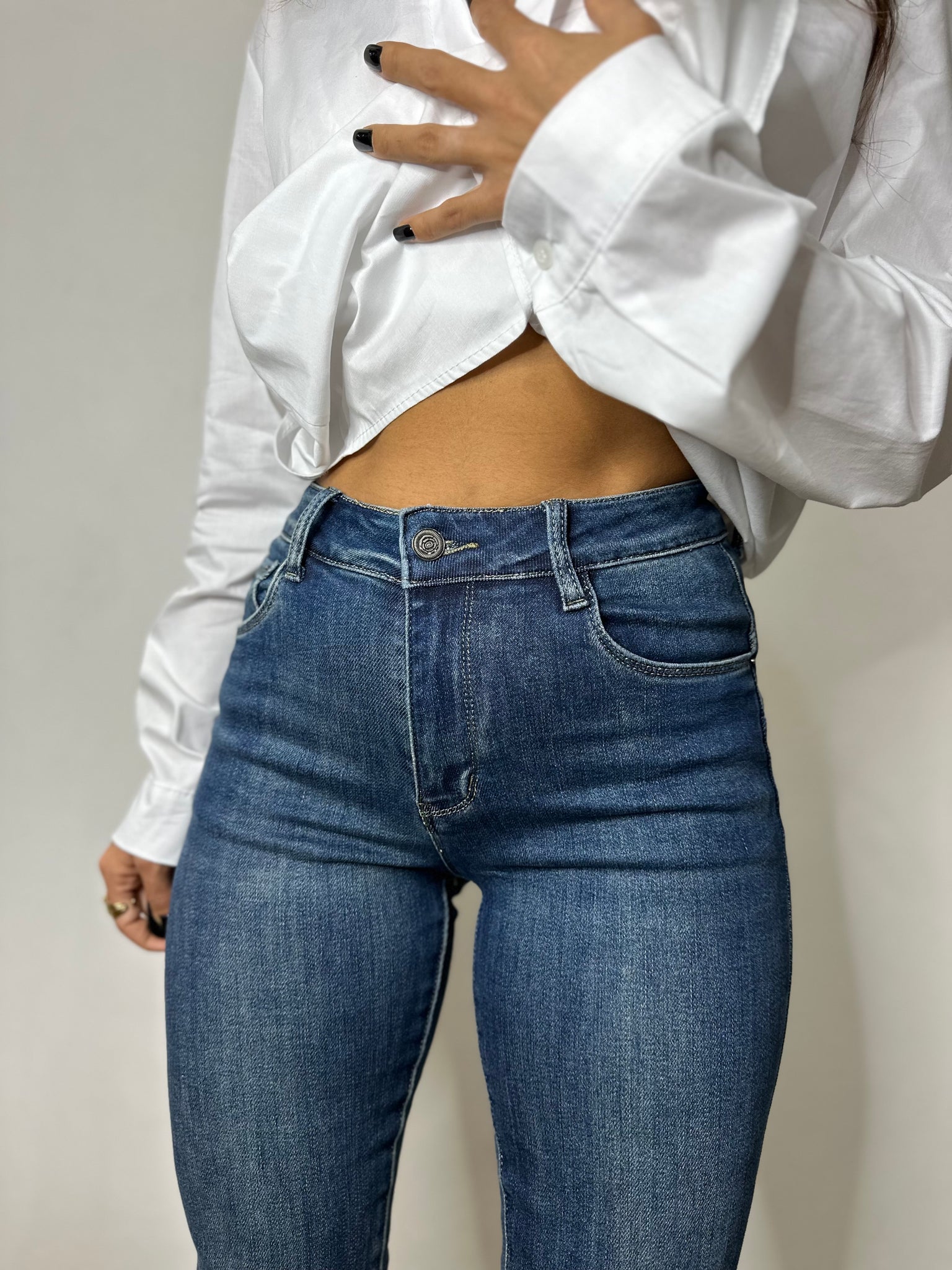 JEANS SCURO SKINNY