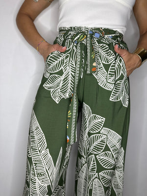 PANTALONE FOGLIE