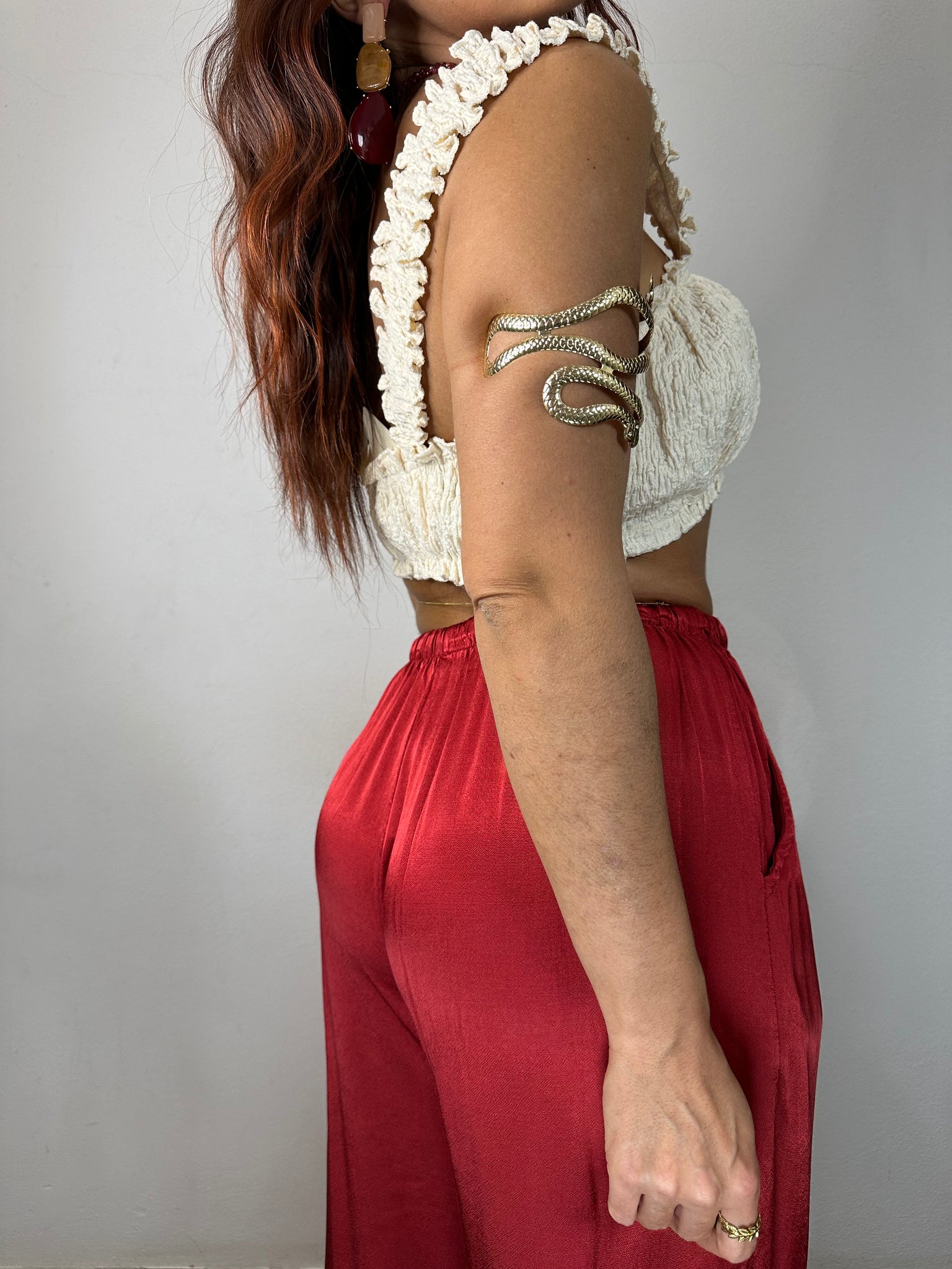 PANTALONE IN SATIN