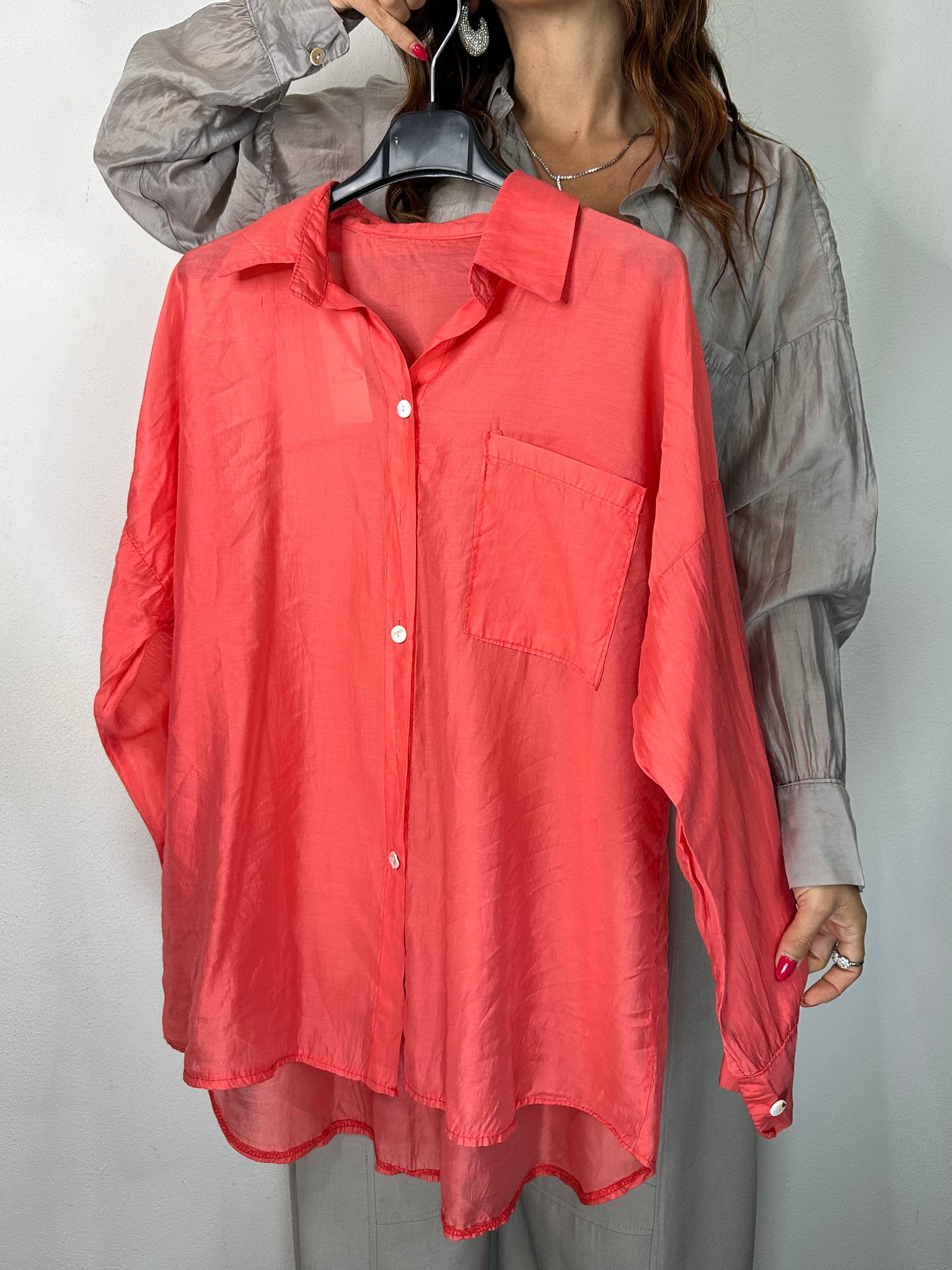 CAMICIA TRASPARENTE