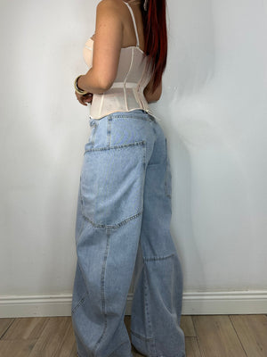 JEANS PARENTESI CHIARO