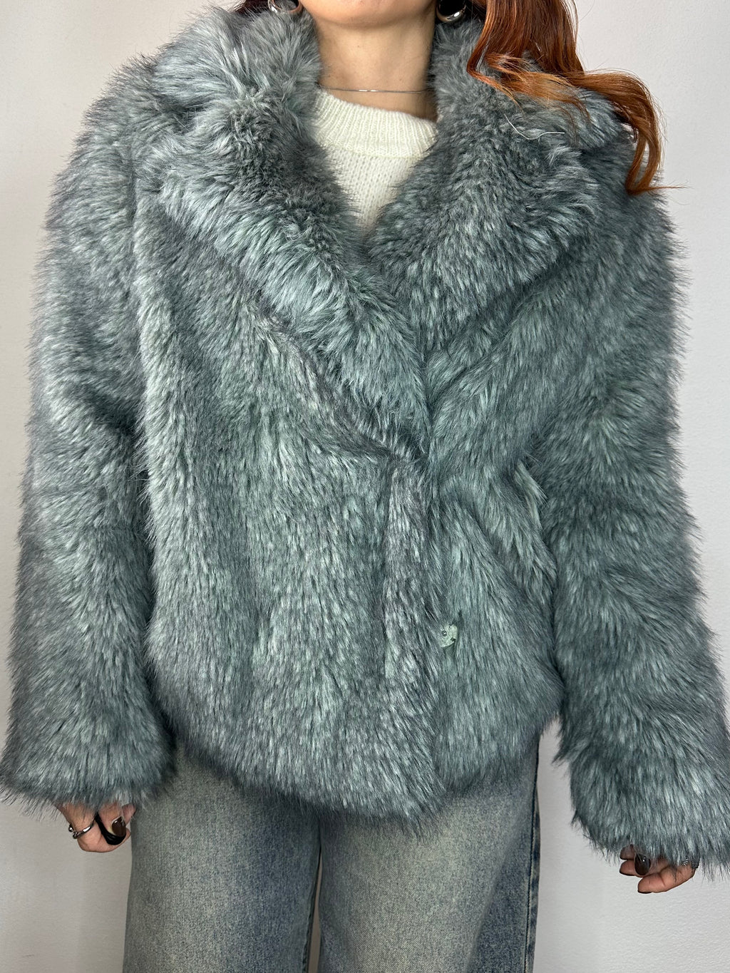 PELLICCIA DOPPIOPETTO VERDE