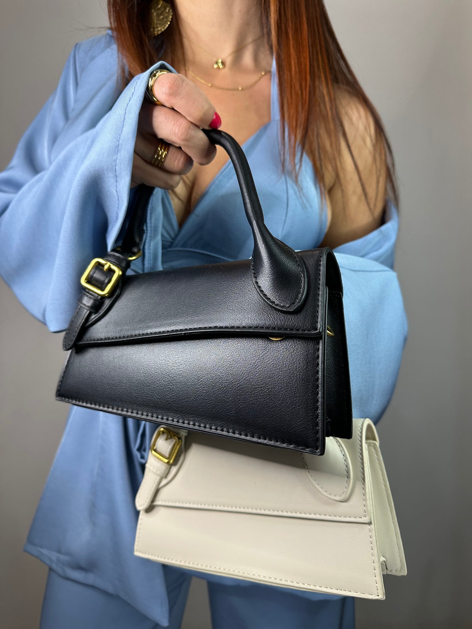 BORSA CON FIBBIA
