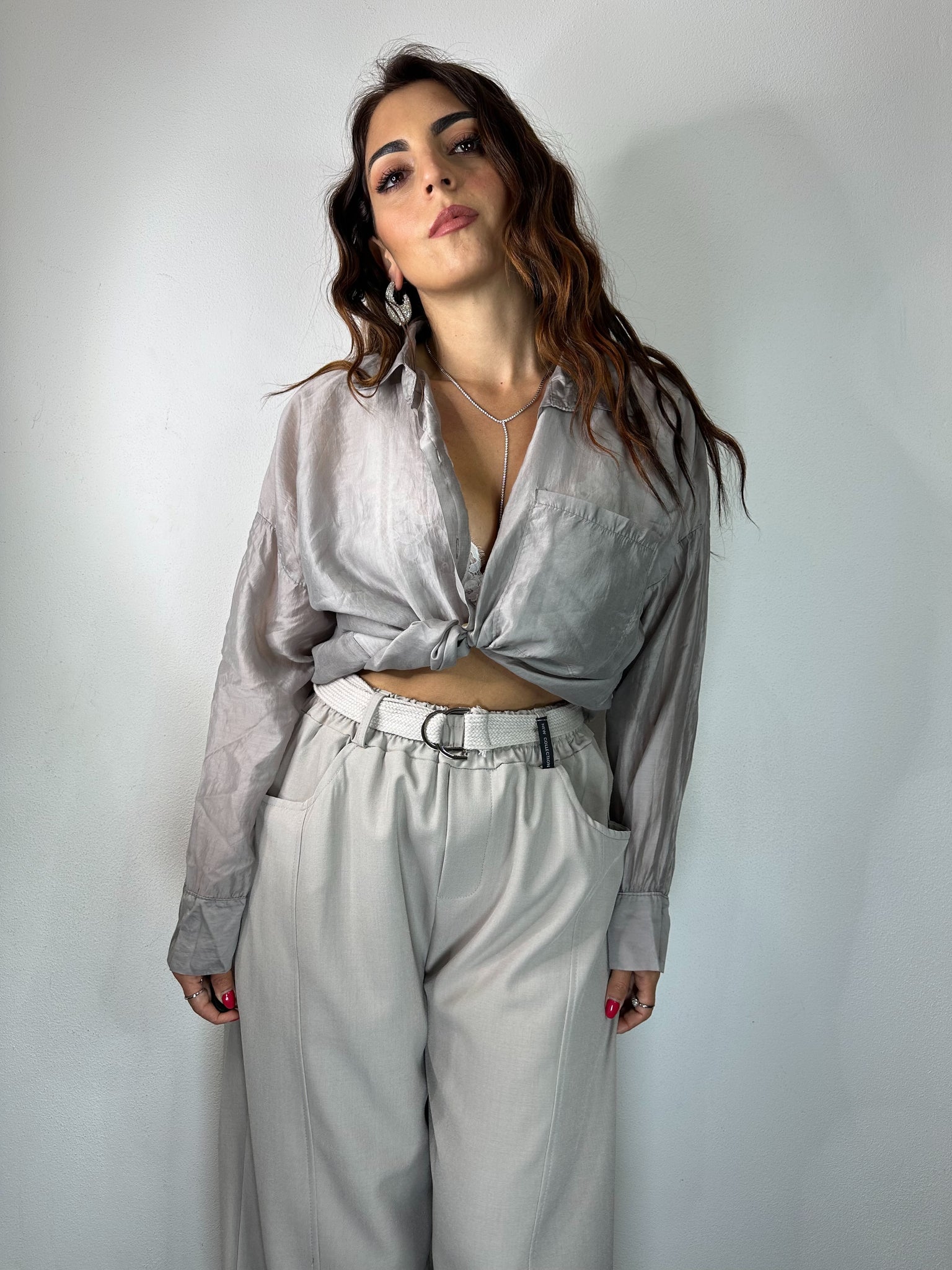 CAMICIA TRASPARENTE