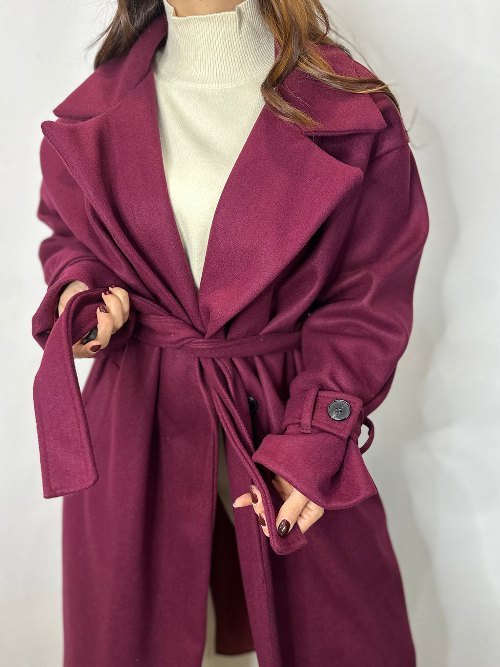 CAPPOTTO A VESTAGLIETTA WINE