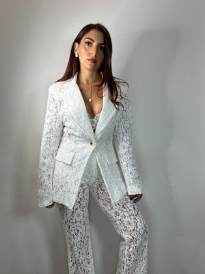 TAILLEUR PIZZO WHITE