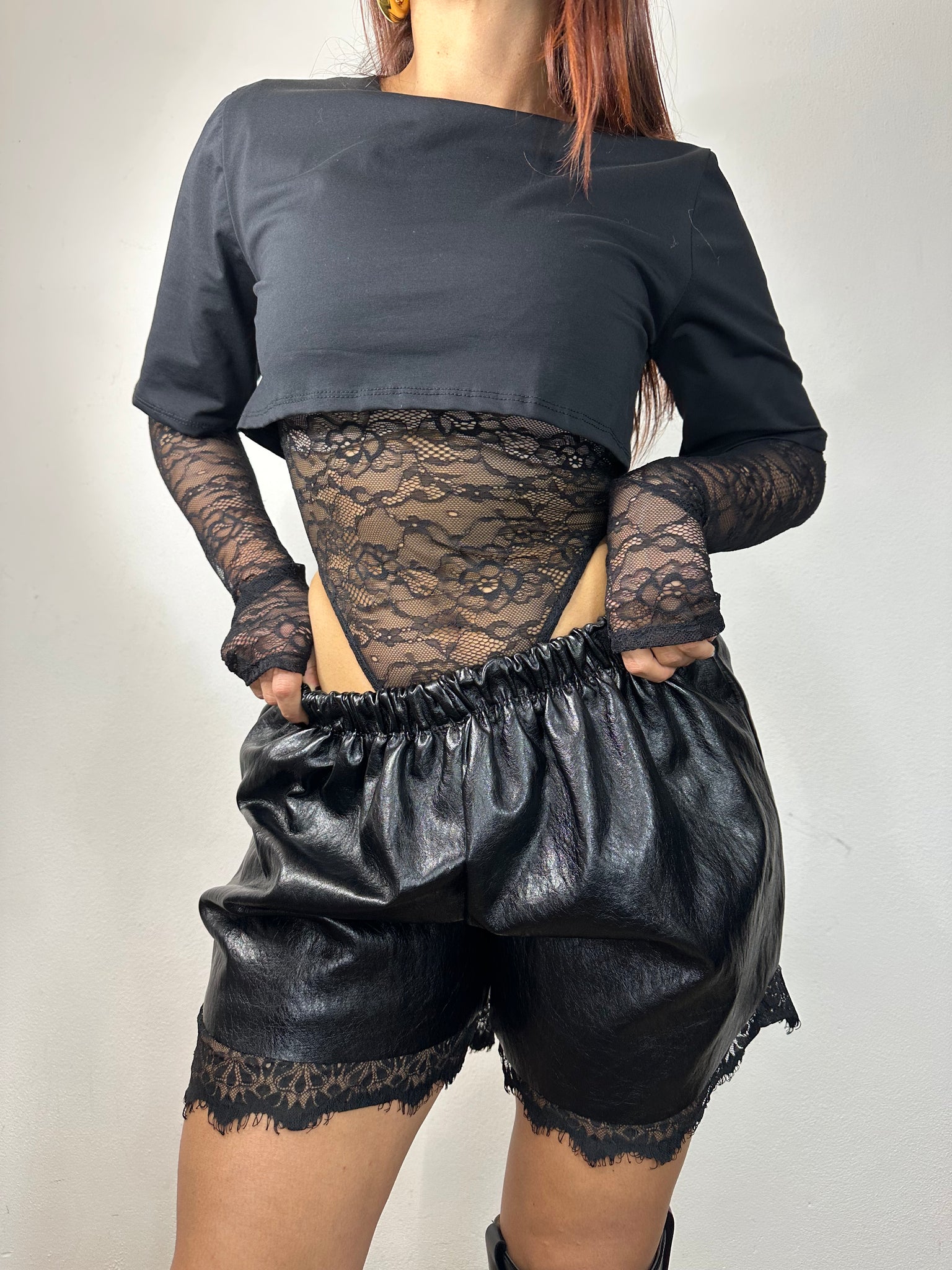 BODY CON SHIRT