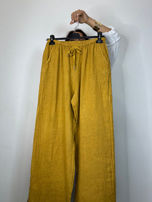 PANTALONE 100% LINO