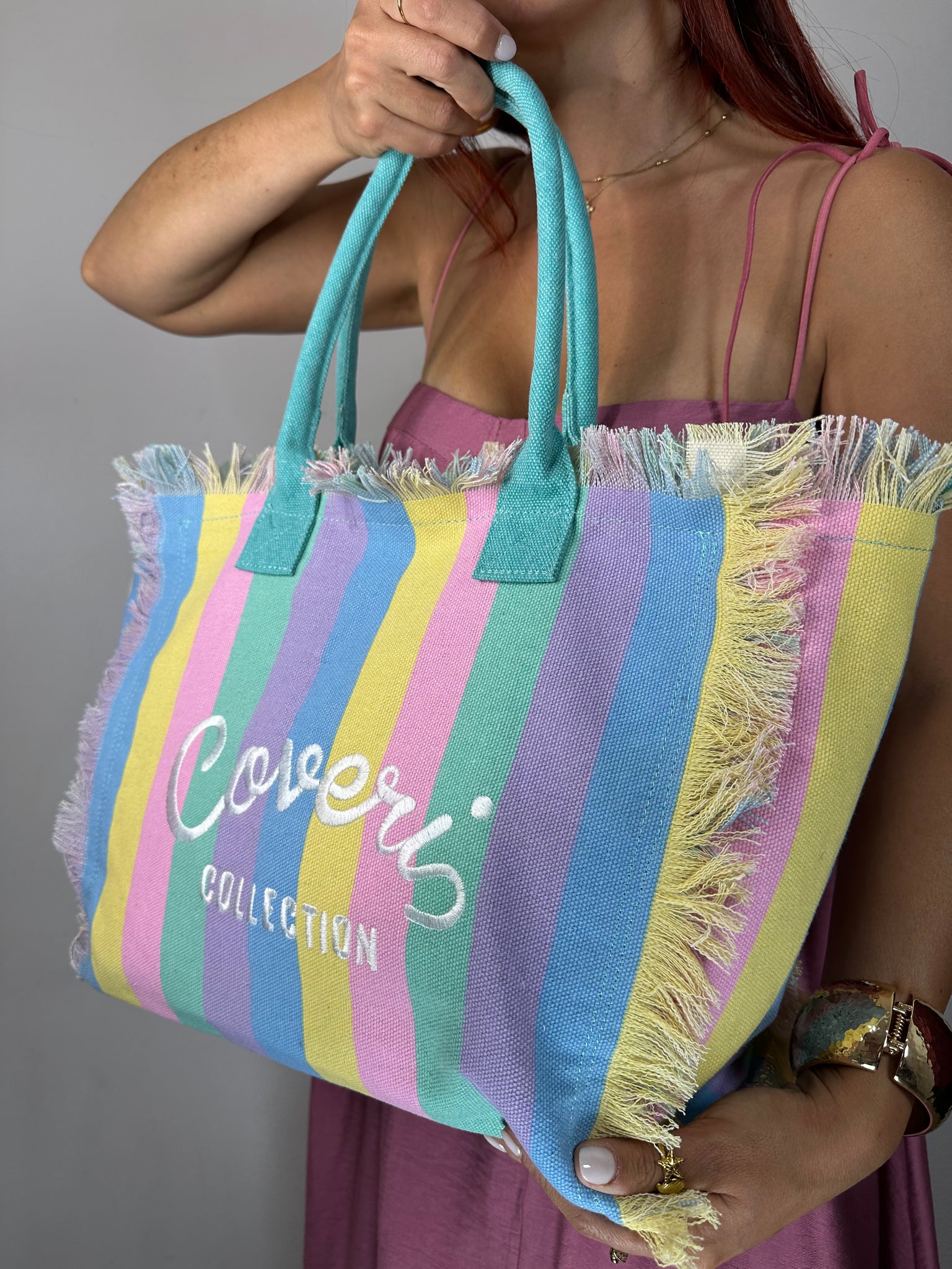 BORSA MARE MULTICOLOR TIFFANY