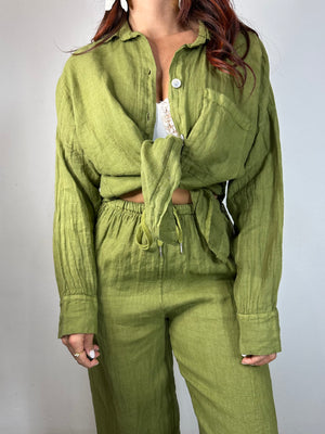 CAMICIA 100% LINO