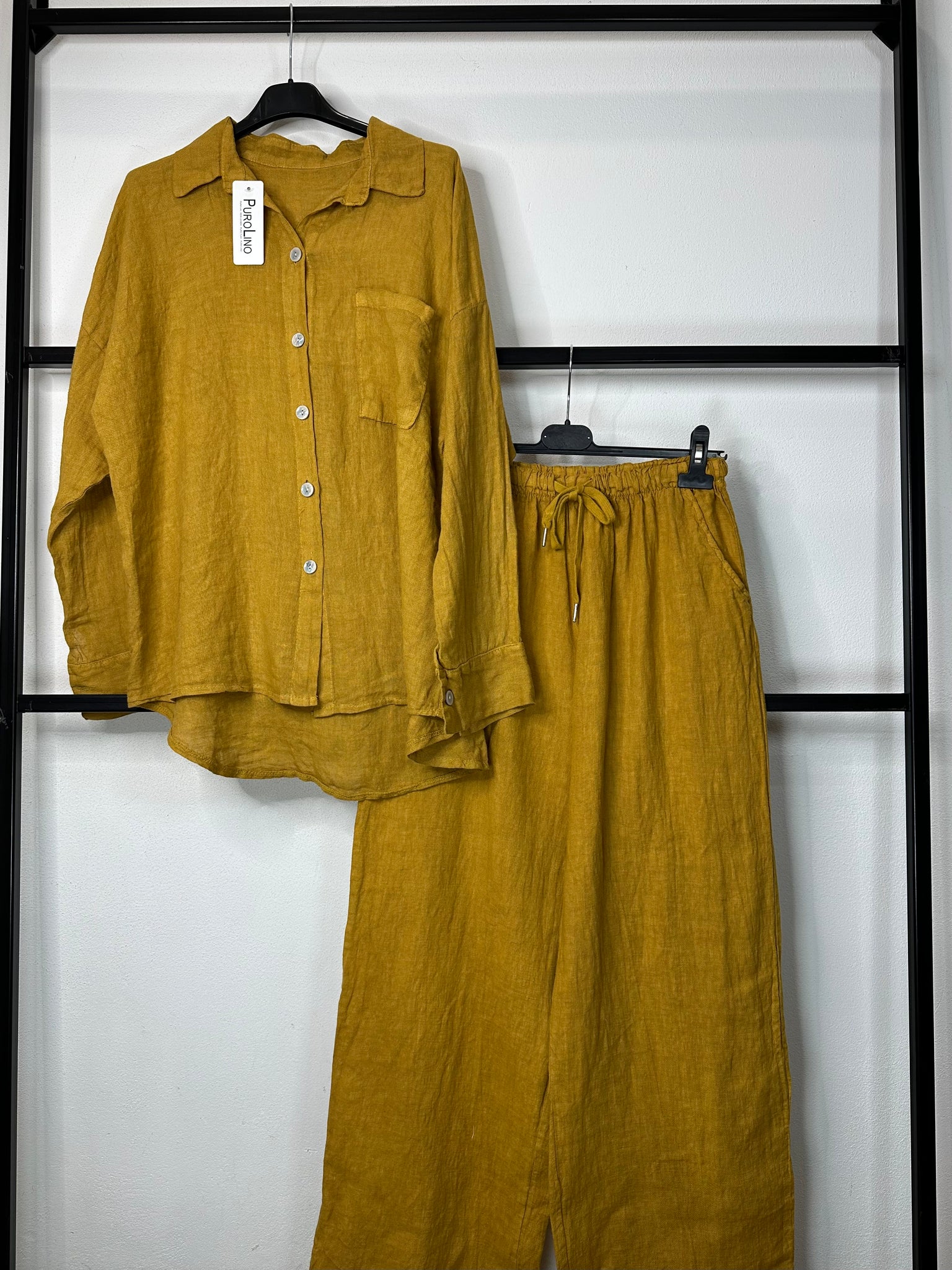 CAMICIA 100% LINO
