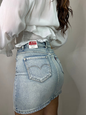 MINI IN JEANS CHIARO