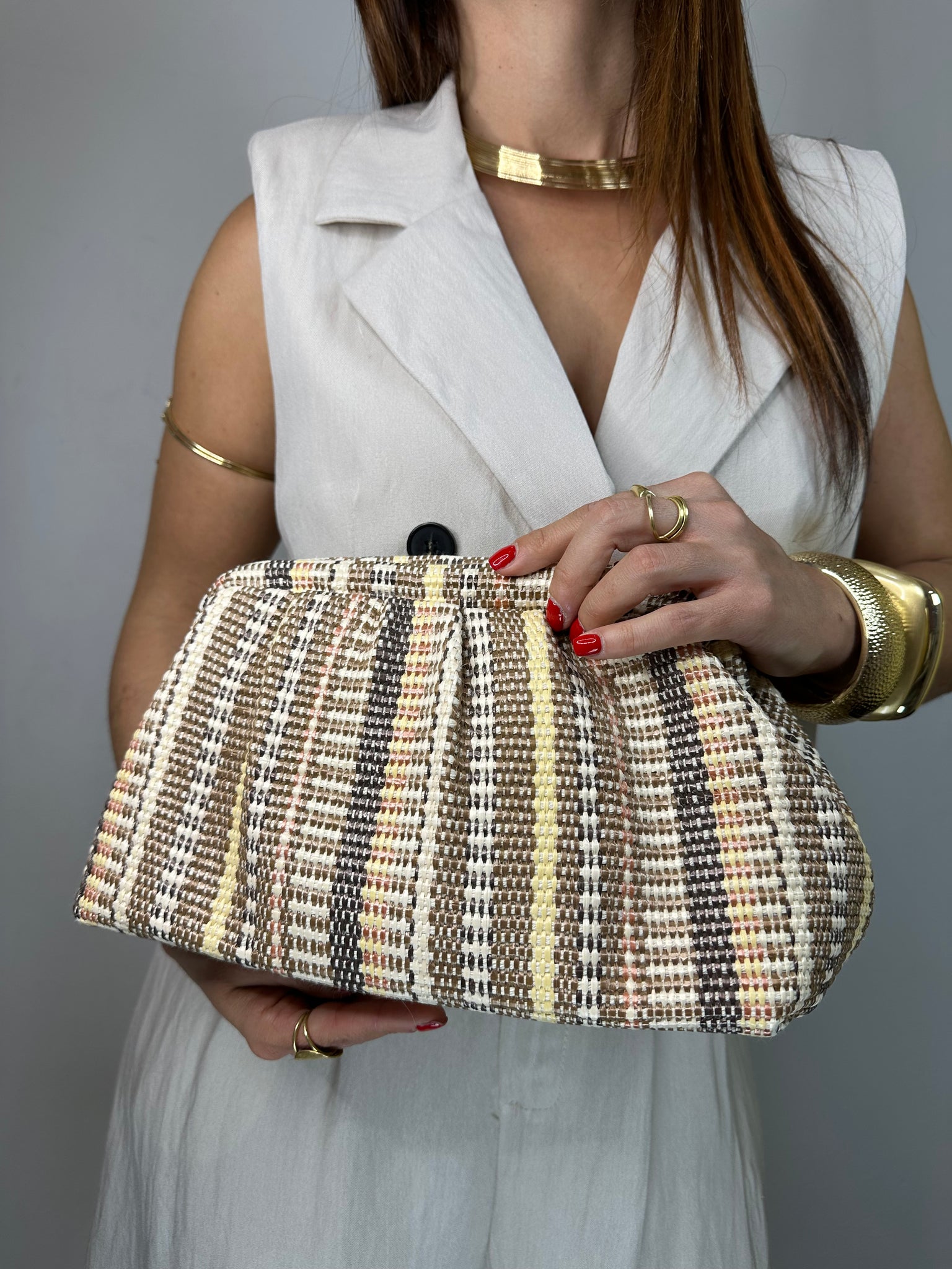 BORSA CLUTCH ETNICA