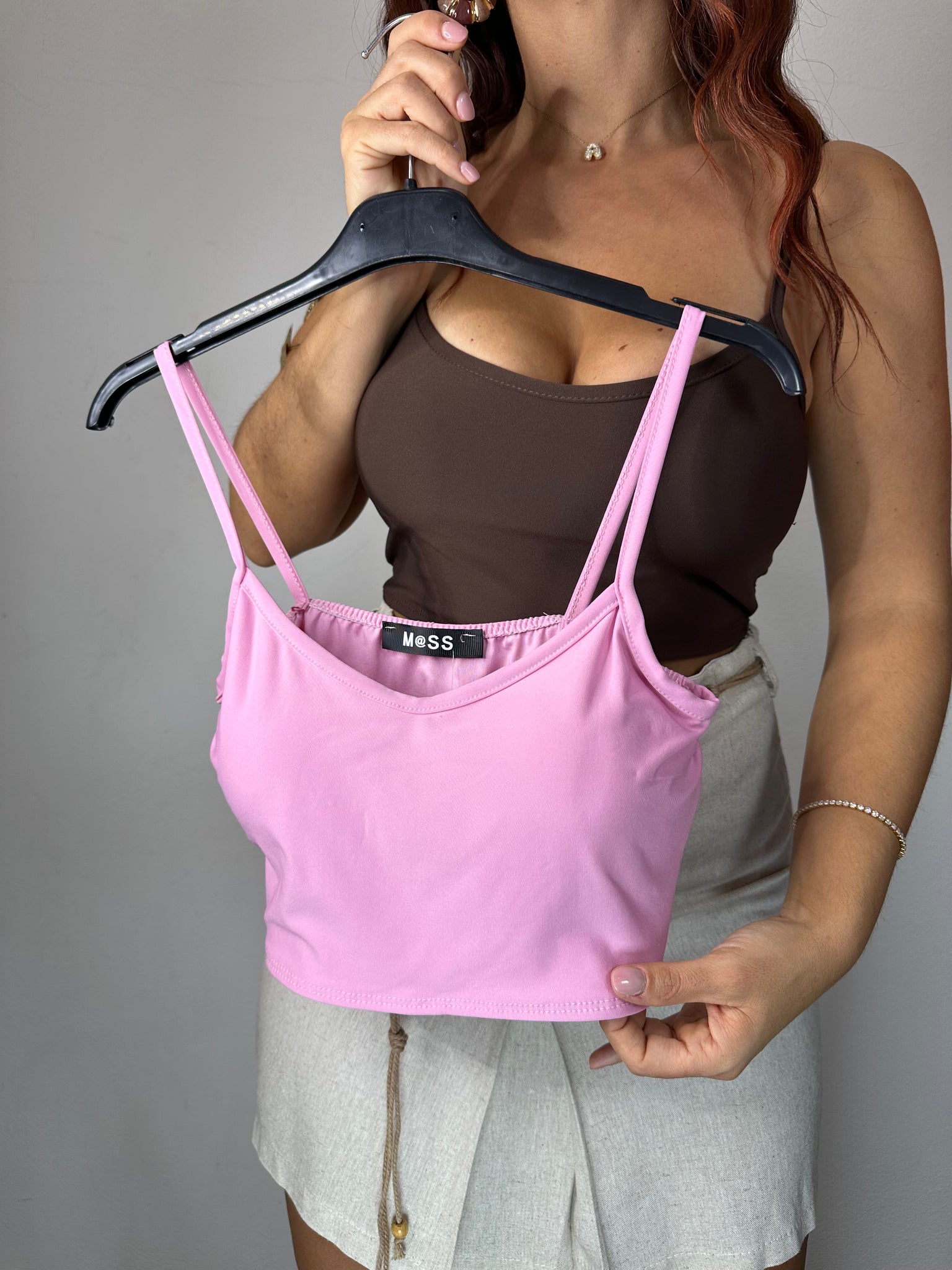 TOP CROP IN LYCRA