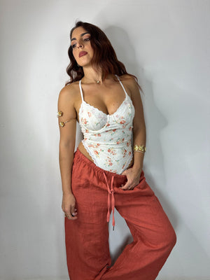 PANTALONE 100% LINO