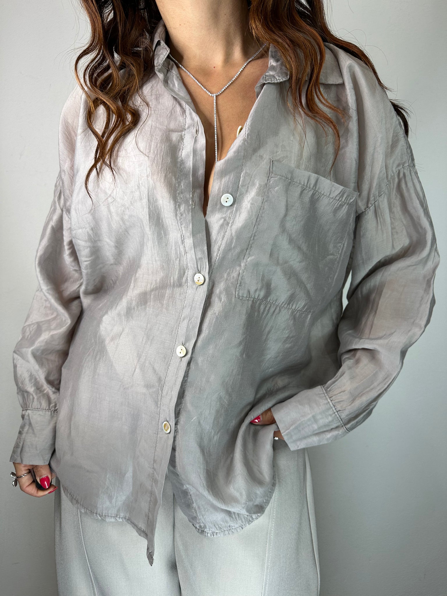 CAMICIA TRASPARENTE