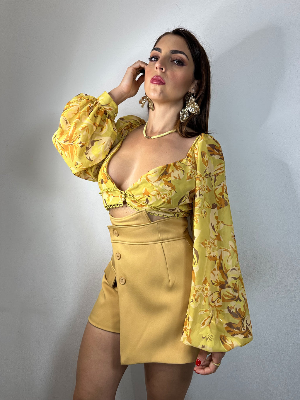 BLUSA VOGLIA D’ESTATE GIALLA