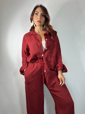 PANTALONE 100% LINO