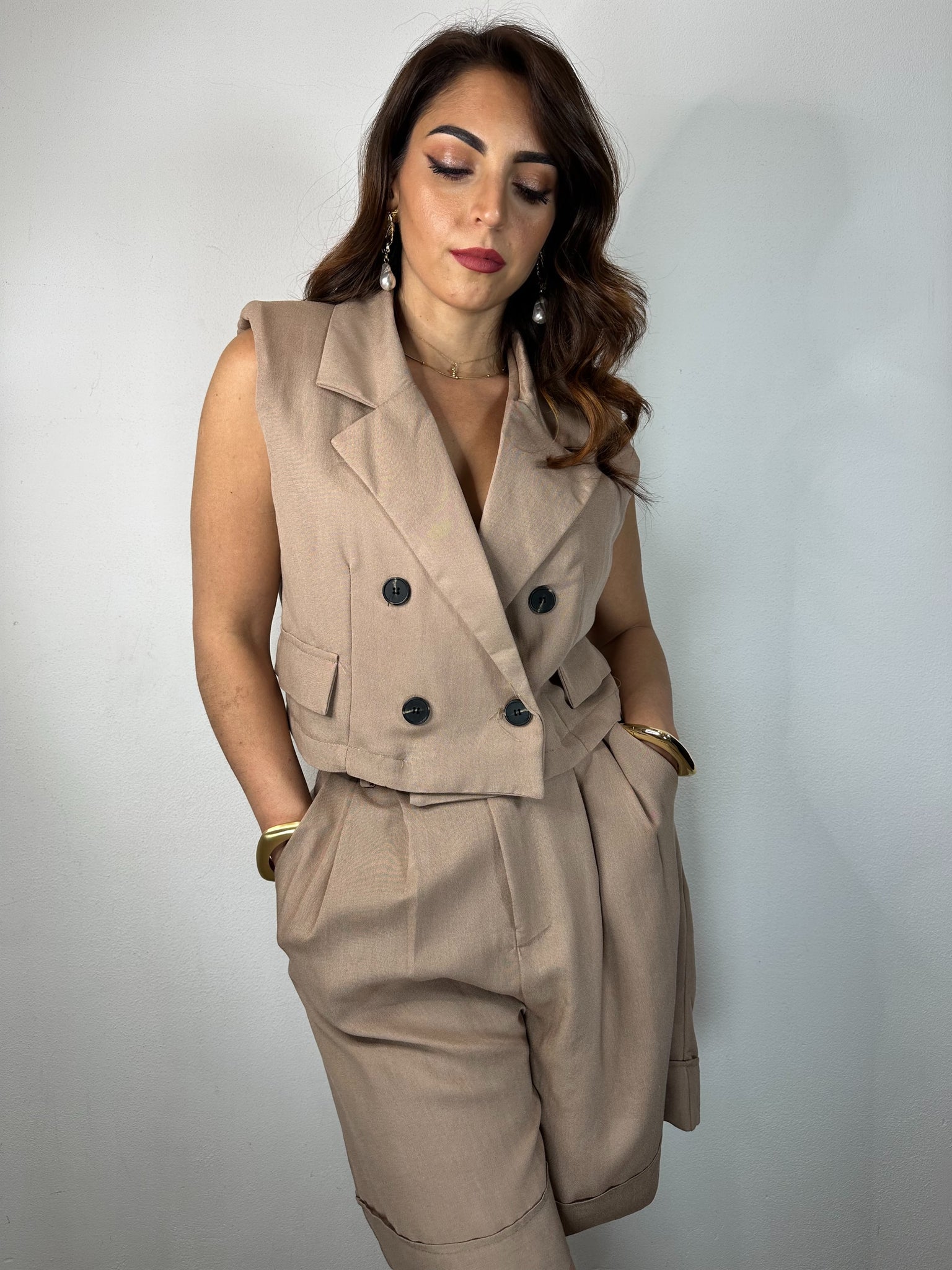 TAILLEUR CON BERMUDA