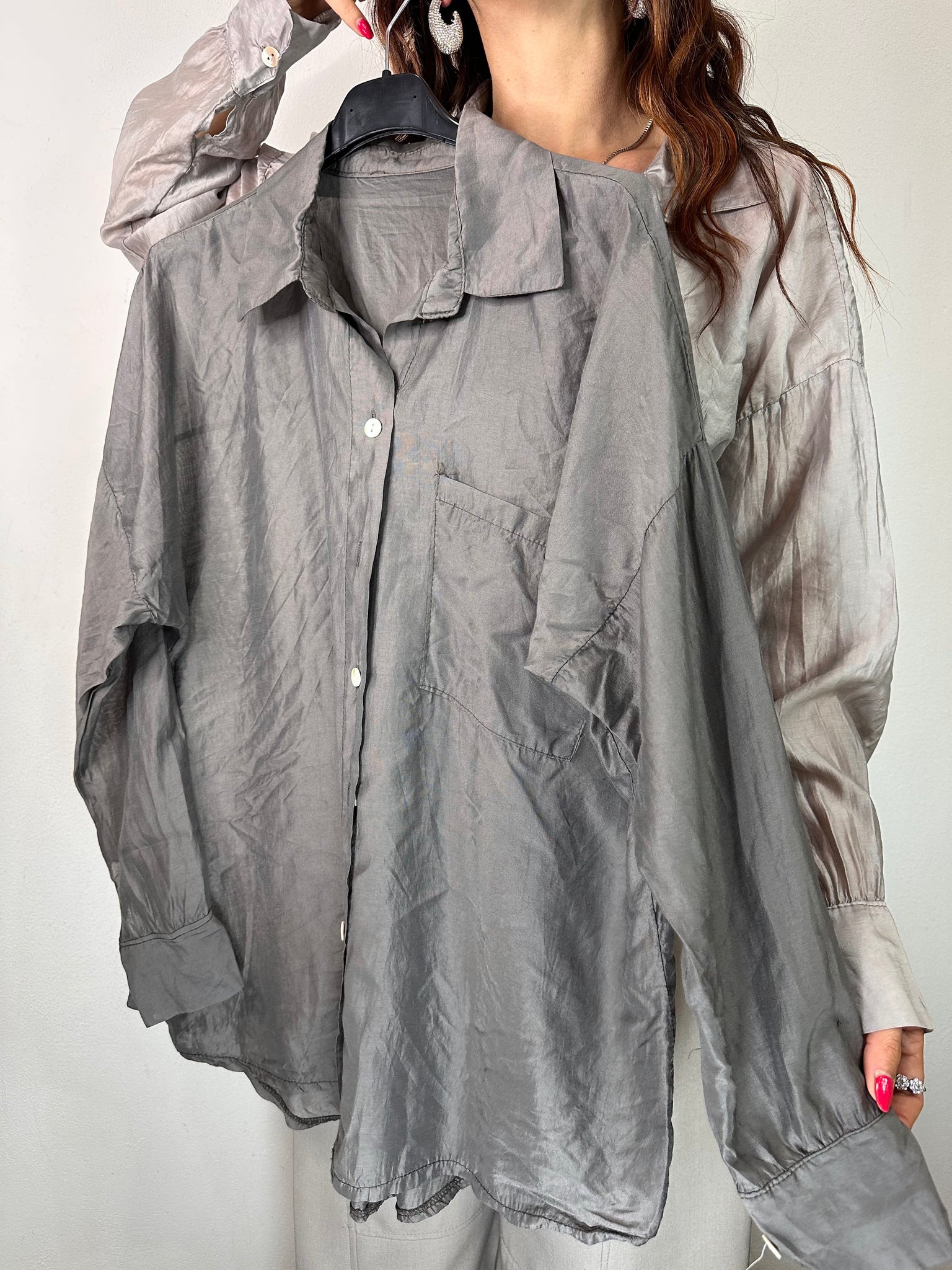 CAMICIA TRASPARENTE
