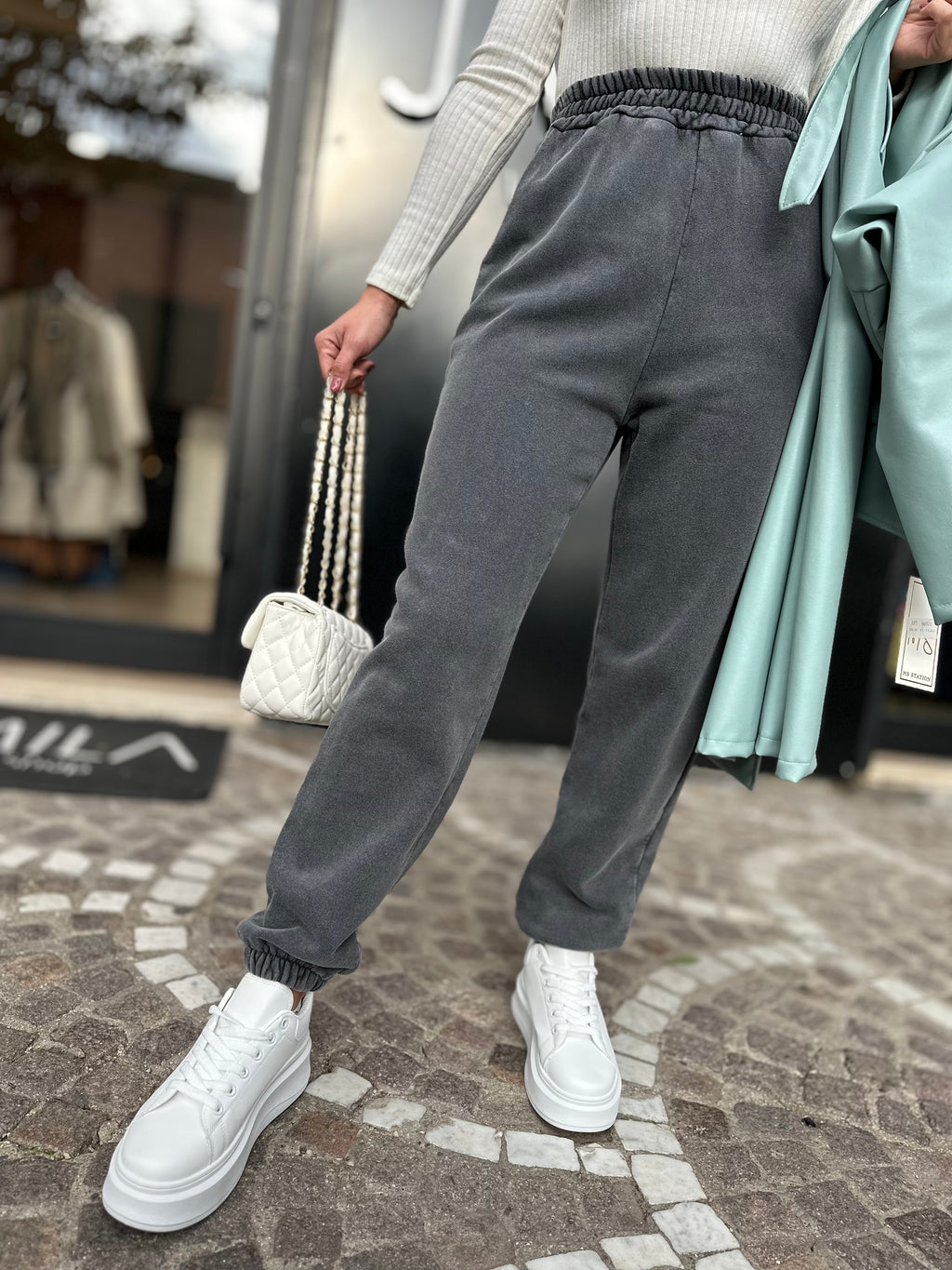 PANTALONE TUTA GRIGIO